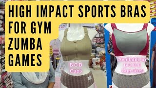 ജിം  സുംബ  ഗെയിംസ്  ഹൈ ഇമ്പാക്ട് സ്പോർട്സ് ബ്രാ  HIGH IMPACT SPORTS BRAS [upl. by Eralc]