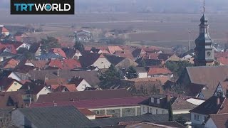 Trumps 100 Days German town under spotlight after US elections [upl. by Nerw]