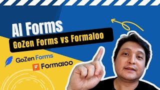 Marketers Create your Form Funnels in 5 minutes using GoZen Forms AI and Formaloo [upl. by Dadinirt]