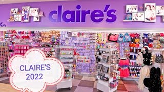 NEW INCLAIRES SHOP WITH ME  Claires 2022  CLAIRES BUY 3 GET 3 FREE   Clairsjewellery [upl. by Jahdal]