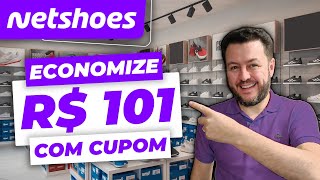 CUPOM DE DESCONTO NETSHOES AGOSTO 2024  ECONOMIZEI R101 EM TÊNIS NEW BALANCE [upl. by Favrot]