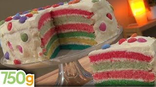 Recette du Rainbow Cake  750g [upl. by Ariada731]