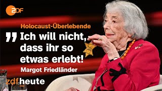 Die HolocaustÜberlebende Friedländer zu ihrer Rückkehr nach Deutschland  Markus Lanz vom 8122021 [upl. by Ravi]