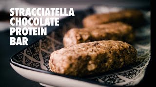 Gymgrossisten Kitchen  Stracciatella Protein Bar [upl. by Piper]