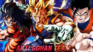 THIS ANTI GOHAN TEAM IS SO GOOD GOODBYE GOHAN HAHAHAHAH Dragon Ball Legends [upl. by Onida]