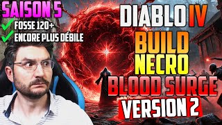 Build Nécromancien Blood Surge Saison 5 version 2  Diablo 4 [upl. by Aikin13]