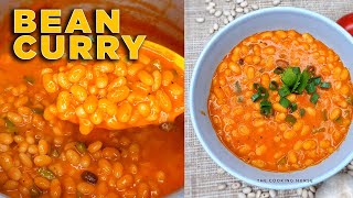 Nutritious easy to make BEAN CURRY recipe  The cooking nurse [upl. by Coh]