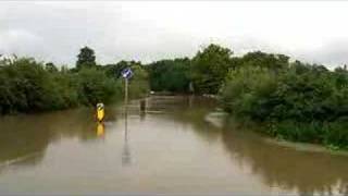 A4095 Long Hanborough to Bladon in Oxfordshire [upl. by Ynagoham]