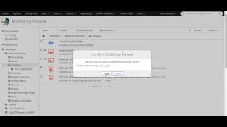 Alfresco 51  Delete file [upl. by Droffilc561]