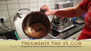 Smilingcooking Chapelure Thermomix TM5 VS Cooking Chef Gourmet [upl. by Milburn66]