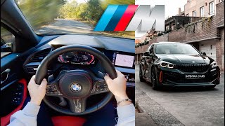 🔥BMW 128Ti M SPORT POV Test Drive 265HP [upl. by Anaitsirc]