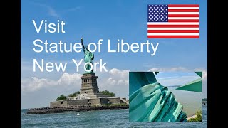 Visit Statue of Liberty up to the crown 2024 [upl. by Ydnahs12]