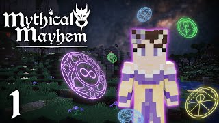 Magic in Minecraft  Mythical Mayhem  Ep 1 [upl. by Marsland]