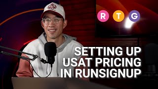 Effective January 16 2024 Setting Up USAT Pricing in RunSignup [upl. by Sivehc]