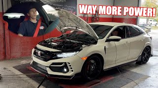 First Dyno Pulls In Our Full Bolt On Type R [upl. by Atterbury]