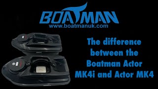 The difference between the Boatman Actor MK4 amp MK4i bait boats [upl. by Atel567]