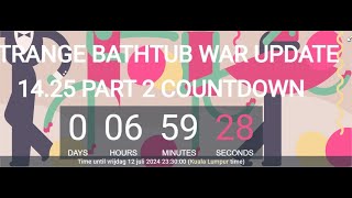 SBWSTRANGE BATHTUB WAR RELEASE DATE AND COUNTDOWN roblox strange bathtub war [upl. by Anayeek]