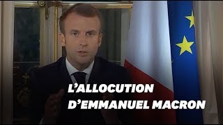 Emmanuel Macron sexplique sur le remaniement [upl. by Alesiram752]