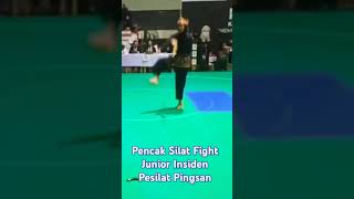 Pencak Silat Fight Junior Insiden Pesilat Pingsan dennywewey9649 [upl. by Riplex]