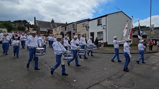 Harthill Loyalists flute band at East of Scotland Boyne celebrations Boness 2023 [upl. by Heiney]