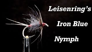 Leisenring’s Iron Blue Nymph  Flymphs [upl. by Crutcher]