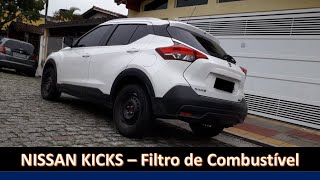 Nissan Kicks  Como trocar o filtro de combustível kicks nissan [upl. by Adlanor]