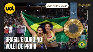 OLIMPÍADAS 2024 DUDA E ANA PATRÍCIA VENCEM E BRASIL É OURO NO VÔLEI DE PRAIA APÓS 8 ANOS [upl. by Codi354]