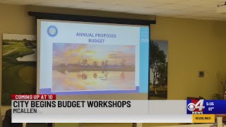 McAllen begins budget workshops [upl. by Sucram]