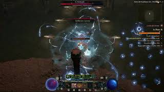 Diablo4 season 5 Sorcerer Lightning Spear pit 150 [upl. by Arayk]