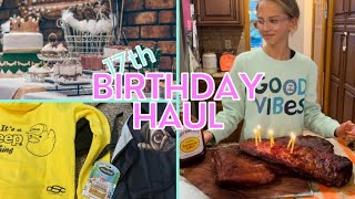 My 17th Birthday Haul [upl. by Sylado]