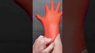 Raxwell Disposable Orange Nitrile Gloves [upl. by Octavian792]