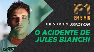 Detalhes do ACIDENTE FATAL DE JULES BIANCHI a última MORTE DA F1 [upl. by Lexa]