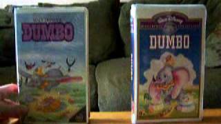 2 Different VHS Versions of Dumbo [upl. by Airpac980]