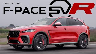 BEST SOUNDING CAR OF THE YEAR 2022 Jaguar FPace SVR Review [upl. by Shayna465]