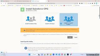 Video1 CPQ Package installtion Salesforce CPQ [upl. by Garrison]