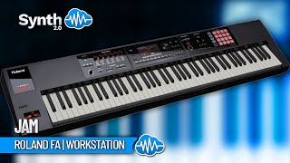 ROLAND FA  WORKSTATION  Jam [upl. by Estey]