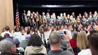 Jingle Bells Belmont Middle School Chorus [upl. by Ornstead]