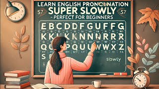 StepbyStep English Pronunciation  Slow and Clear Method  Lesson 1 [upl. by Castillo]