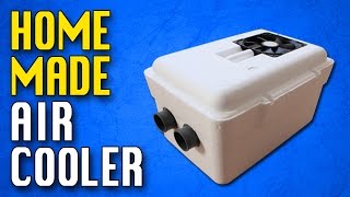 Homemade Air conditioner DIY Homemade air cooler [upl. by Kahn]