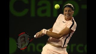 2018 Miami Fourth Round  Jelena Ostapenko vs Petra Kvitova  WTA Highlights [upl. by Narad315]