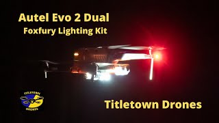 Autel Evo 2 Foxfury Lighting Kit [upl. by Eenaej]