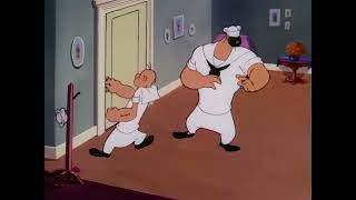 Popeye the Sailor  Fright To The Finish 1954 HD [upl. by Dinse]