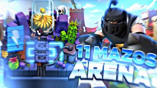 3 MEJORES MAZOS PARA ARENA 11 EN CLASH ROYALE [upl. by Voleta]