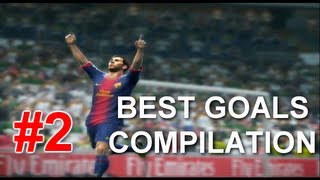 PES 2013  Best Goals Compilation 2 [upl. by Nodnahs]