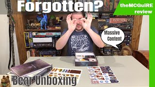 GLOOMHAVEN FORGOTTEN CIRCLES Expansion Unboxing [upl. by Cohn841]