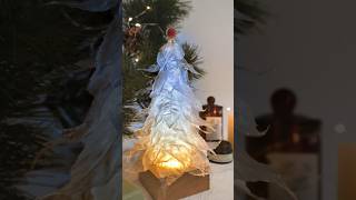 DIY a light CHRISTMAS tree with UV Resin diy resinart christmastree christmasdecor [upl. by Lled]