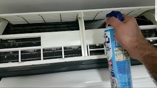 Air Conditioner Cleaner Aircon Spray  DIY [upl. by Yllib515]