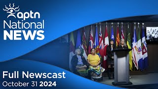 APTN National News October 31 2024 – Addressing residential school denialism FSIN election day [upl. by Ardnuhsed]