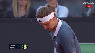 Alejandro Tabilo vs Alexander Zverev Italian Open 2024  Tennis Highlights [upl. by Anelav]