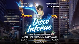 LIVE  Festa Disco Inferno 2024  A mágia dos anos 70s está de volta [upl. by Memberg823]